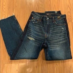 Abercrombie Simone High Rise Ankle Jeans